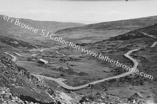 TIM HEALY PASS THE WINDING ROAD FROM ADRIGOLE (ORD)